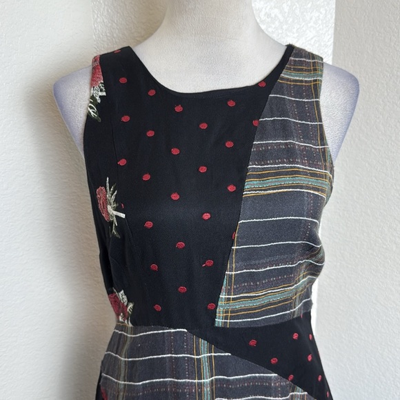 Anthropologie X Mauve Patterned Bliss Dress Size 6 NWOT - Picture 8 of 10